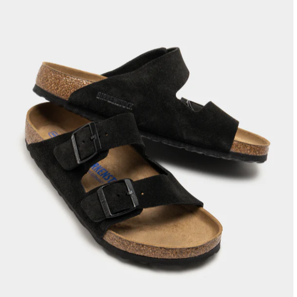 Unisex Arizona Sandal in Black