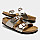 Womens Sydney Birko-Flor Graceful Sandals in Taupe